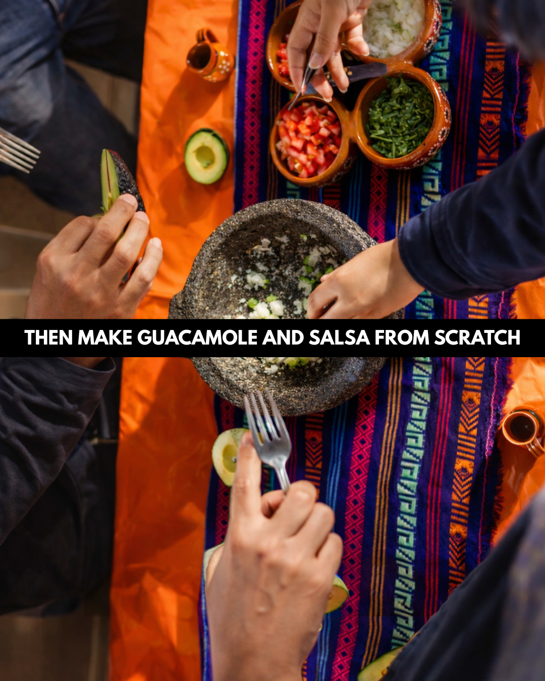 Handmade tortillas on comal - authentic taco making class in CDMX for tourists